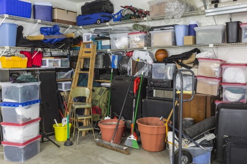 Organized flat before and after clearance in Plaistow